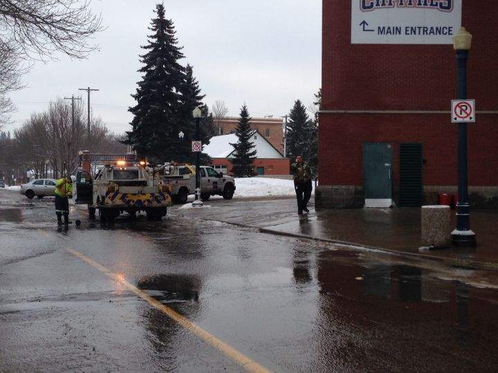 Telus field flood