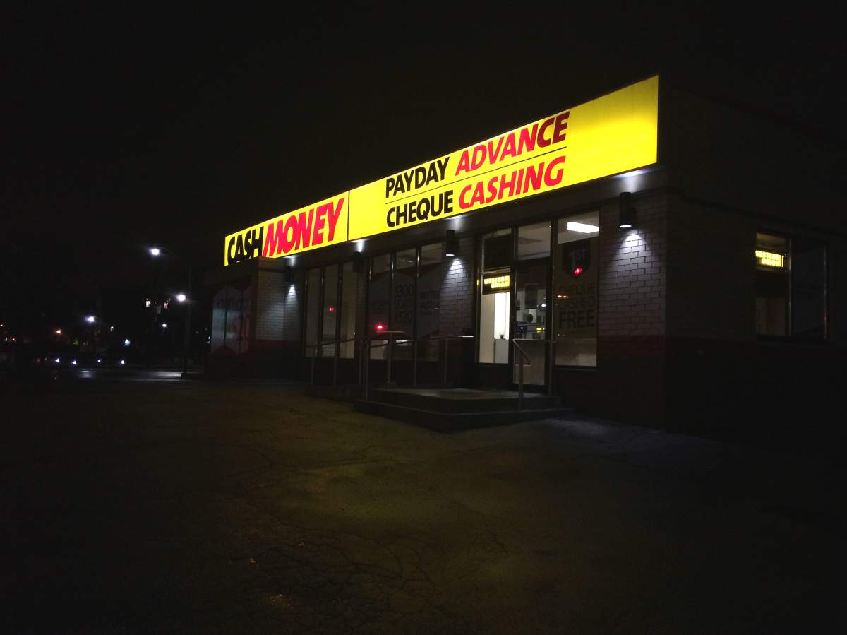 The policy being considered by Hamilton councillors won’t immediately decrease the city’s number of payday loan businesses to 15 because it will grandfather in existing companies.