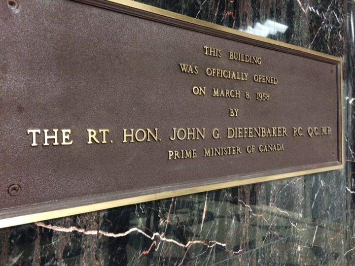 Alberta's federal building.