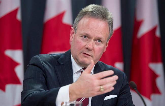 Bank of Canada Governor Stephen Poloz .