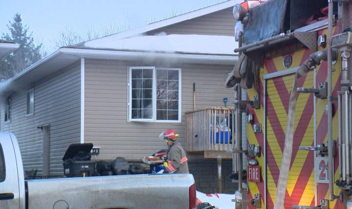 Saskatoon Fire Department says smoking materials to blame for Meadowgreen house fire Friday afternoon that caused $50,000 in damage.