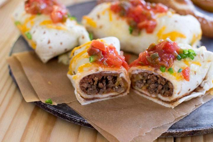 Super Bowl burrito