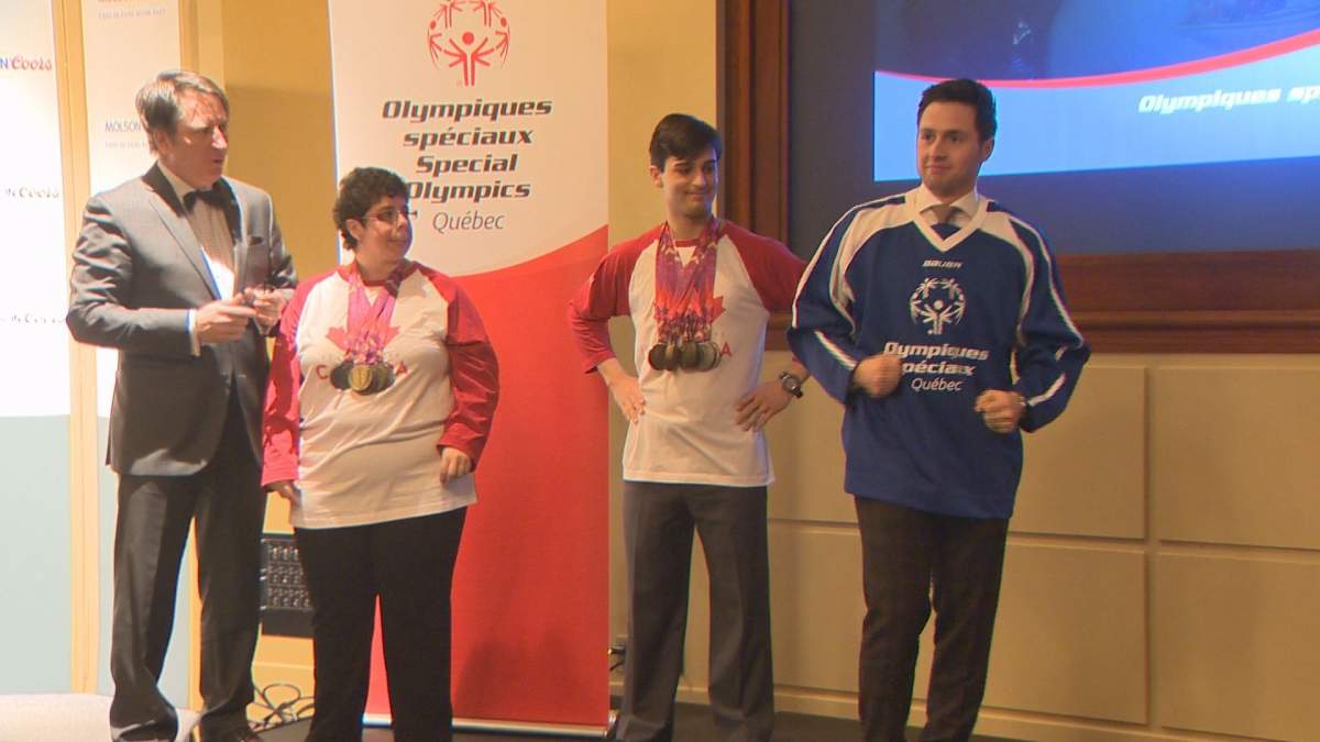 Two-time Olympic champion Alexandre Bilodeau was named an ambassador for the Quebec Special Olympics on January 15, 2015.
