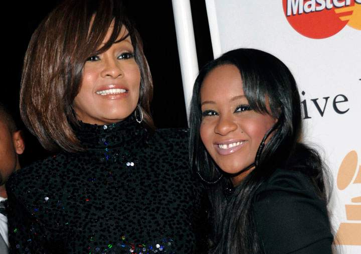 Bobbi Kristina Brown, pictured with her mother Whitney Houston in 2011.