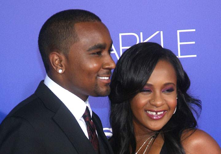 Nick Gordon and Bobbi Kristina.