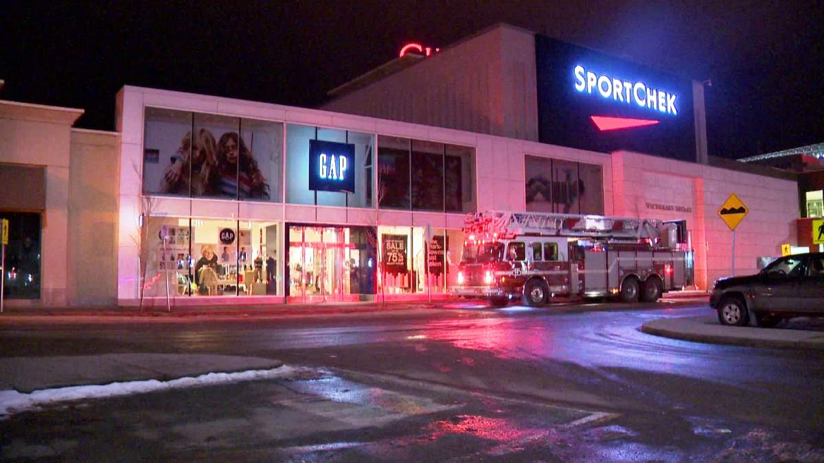 Fire crews were called to Chinook Centre on Friday, January 16th, 2015. 