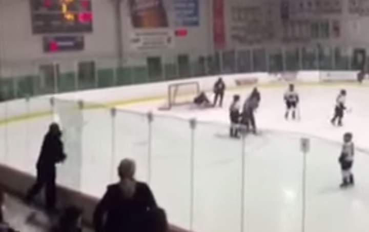 Crazy hockey Dad York Ice Arena violence fan