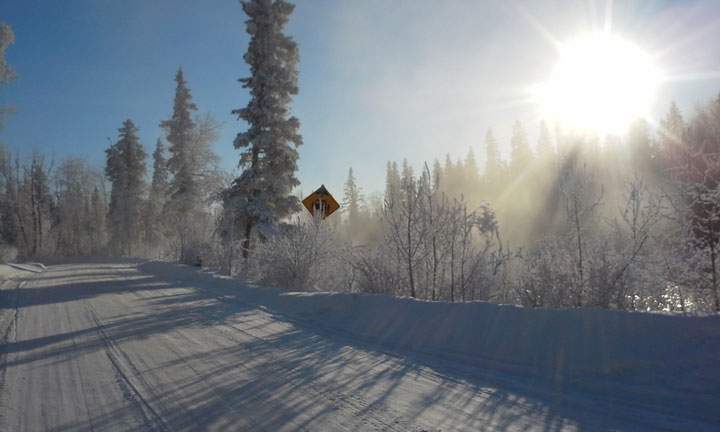 Jan. 3: This Your Saskatchewan photo was taken by Donnie Thedrummer near La Ronge.