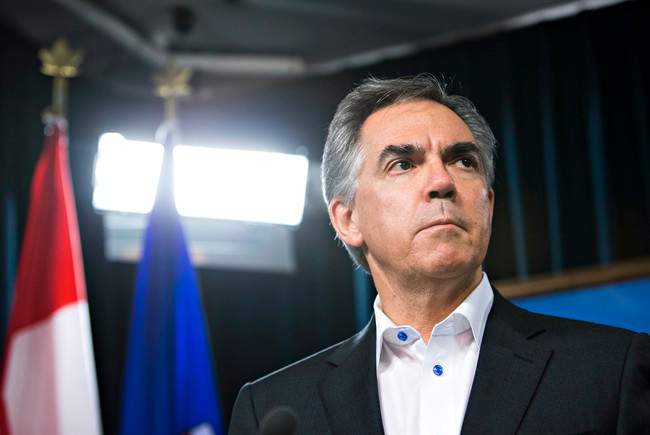 Alberta premier Jim Prentice