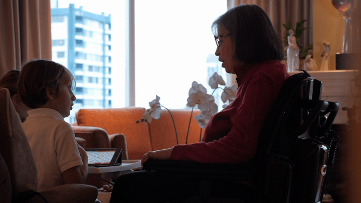 Elayne Shapray has secondary progressive multiple sclerosis. She is hoping that the court decides to strike down the law, to open up the possibility of new legislation being made that allows for physician assisted suicide.