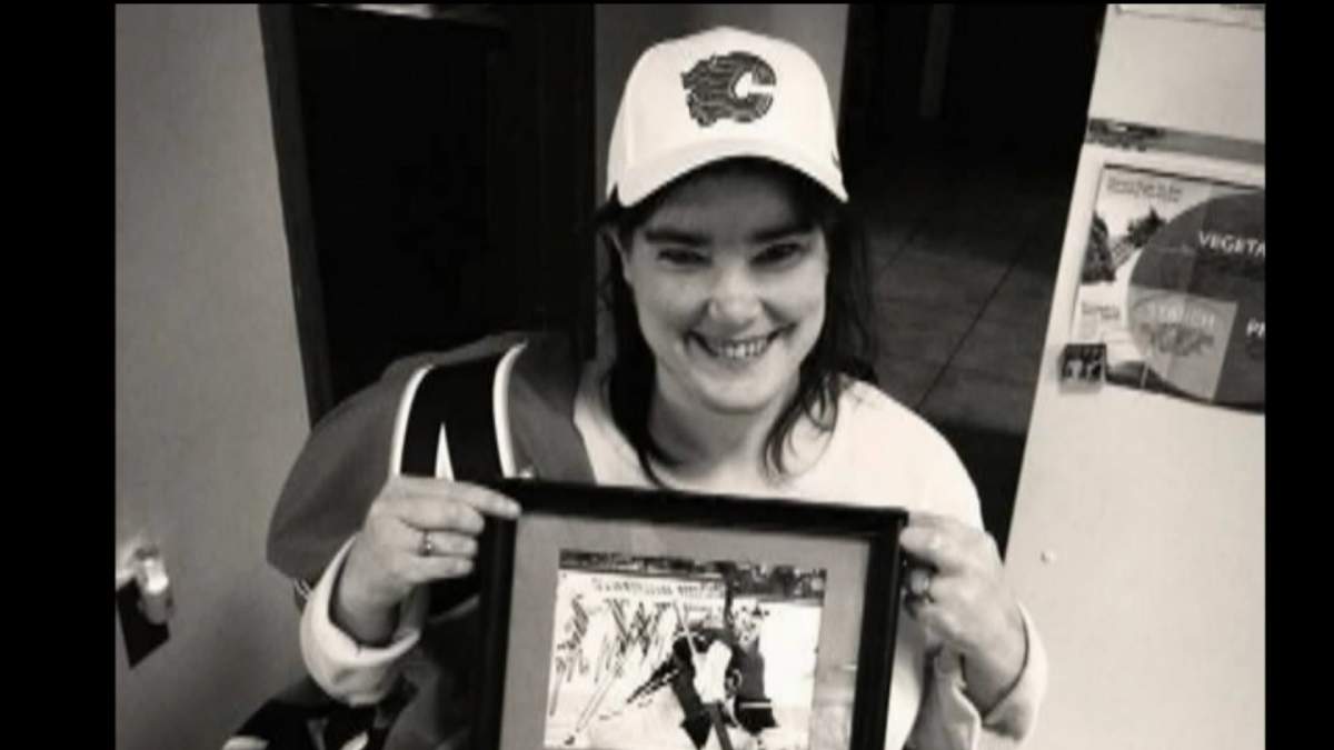 Loyal Flames fan gets trip to see favorite team on the ice. 