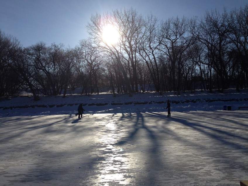 The Red River Mutual Trail in 2015.
