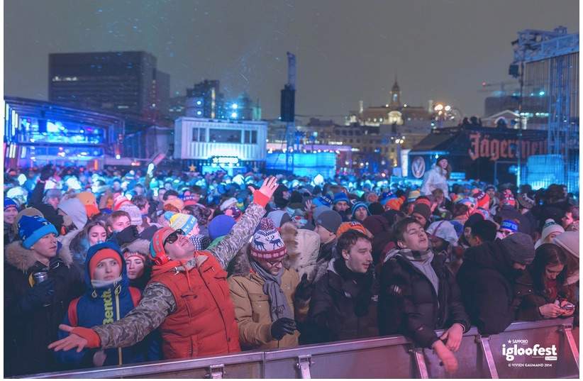 IglooFest runs every Friday, Saturday and Sunday until Feb. 8 at 7 p.m. at Jacques Cartier Pier in the Old Port.