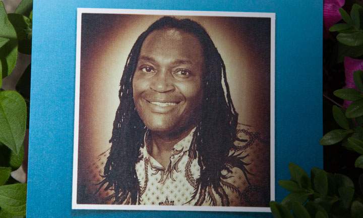 James McNair, pictured in a photo on display at his funeral in June 2014.