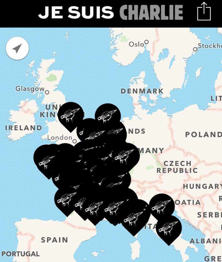 ‘Je Suis Charlie’ app approved in 1 hour after developers contacted Apple CEO - image