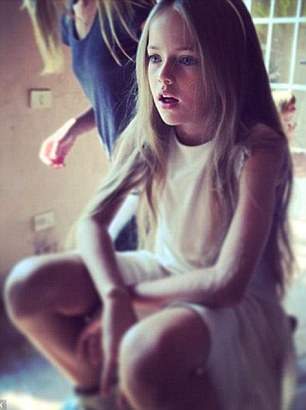 Kristina Pimeonva was named the most beautiful girl in the world.