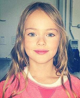 Kristina Pimeonva was named the most beautiful girl in the world.