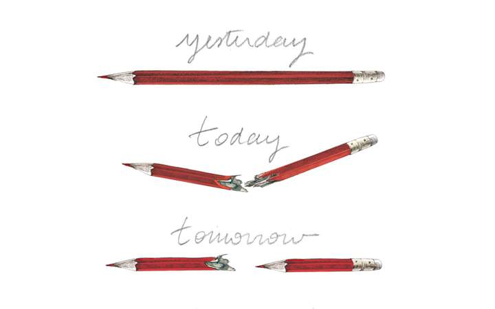 Illustrator Lucille Clerc's reaction to the Charlie Hebdo shootings was widely circulated on social media as credited to the street artist Banksy.