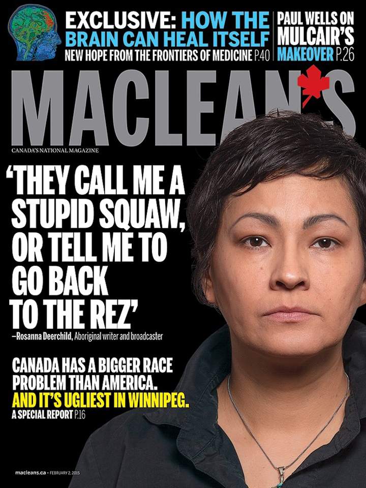 Maclean's magazine Rosanna Deerchild Jan. 22 2015