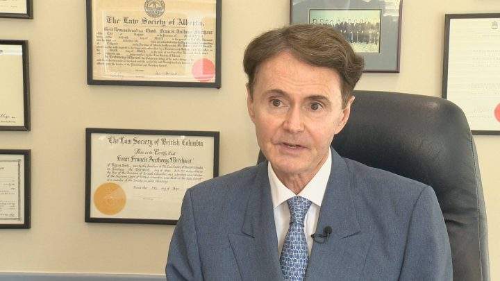 Regina lawyer Tony Merchant is seen in a file photo. Lawyers for the Canada's attorney general have accused the Merchant Law Group of fraud, deceit and fraudulent misrepresentation.