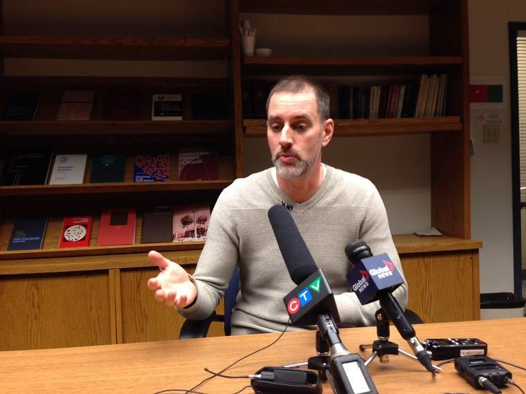 Michael Routledge, Manitoba’s chief provincial public health officer, responds to questions on the flue season to date