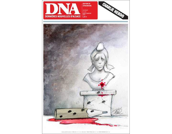 PHOTOS: Newspaper front pages pay tribute to ‘Charlie Hebdo’ day after Paris attack #JeSuisCharlie - image