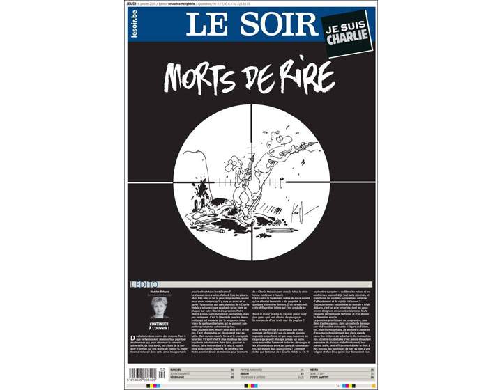 PHOTOS: Newspaper front pages pay tribute to ‘Charlie Hebdo’ day after Paris attack #JeSuisCharlie - image