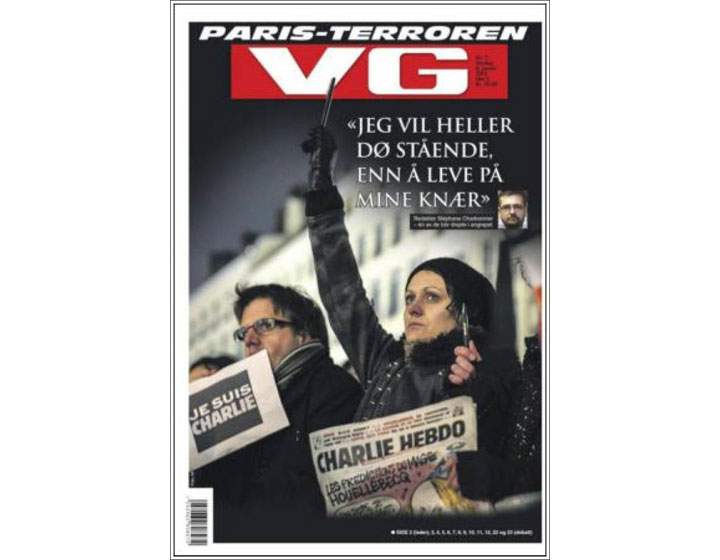 PHOTOS: Newspaper front pages pay tribute to ‘Charlie Hebdo’ day after Paris attack #JeSuisCharlie - image