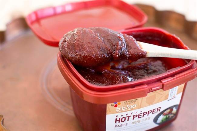 Korean hot pepper paste
