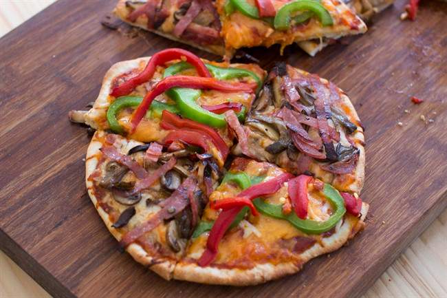 Recipe for personal pizza