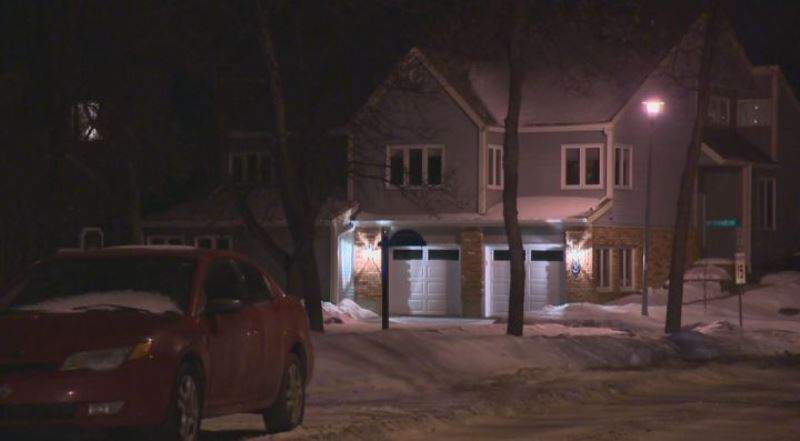 St. Albert residents left their porch lights on overnight Saturday as a tribute to the two RCMP officers injured following a shooting in a casino outside Edmonton.