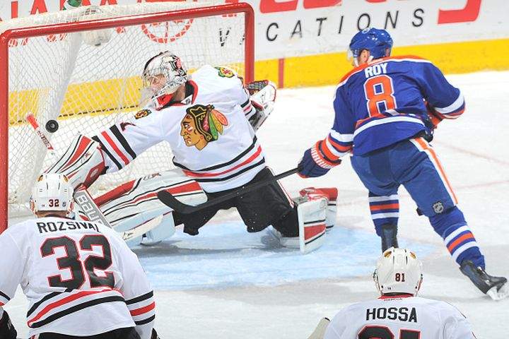 Derek Roy Edmonton Oilers