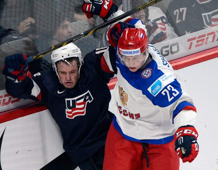 Russia USA World Juniors
