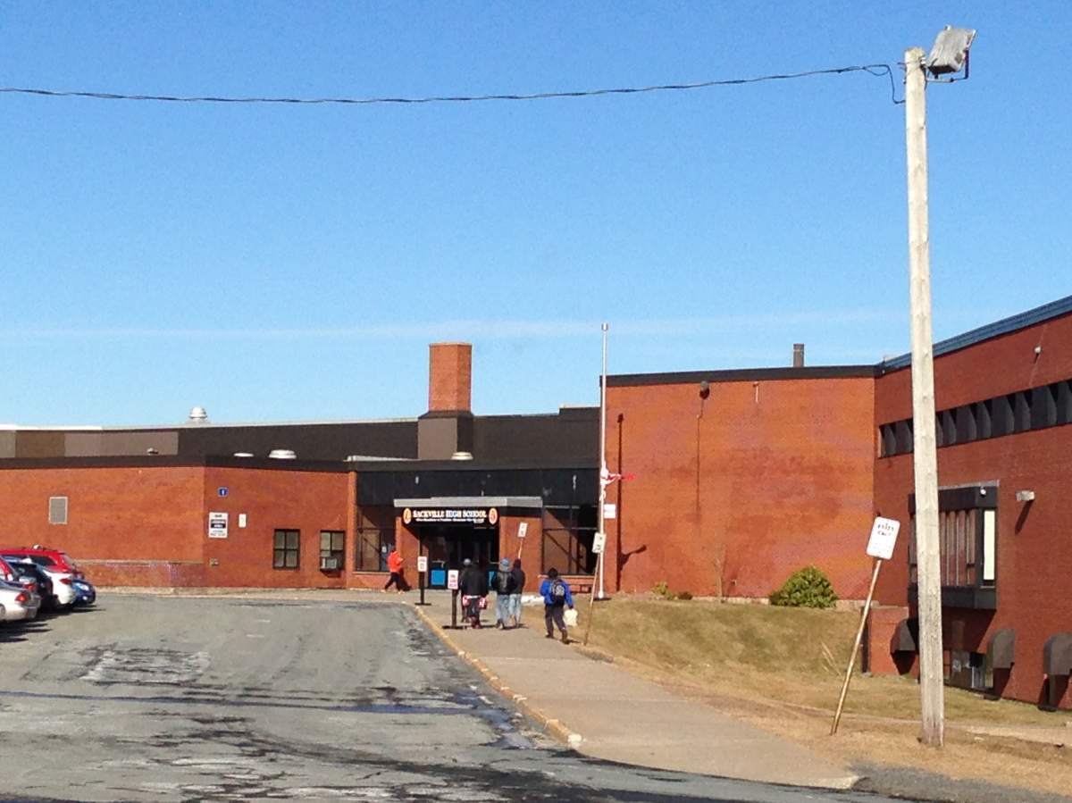 File - Sackville High School in Lower Sackville, N.S.