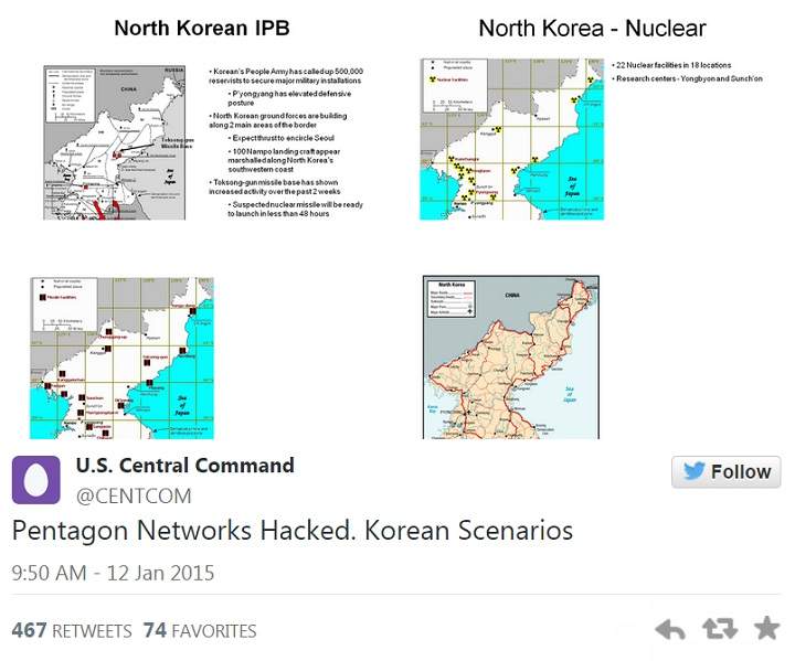 U.S. military command’s online accounts hacked, show pro-ISIS messages - image