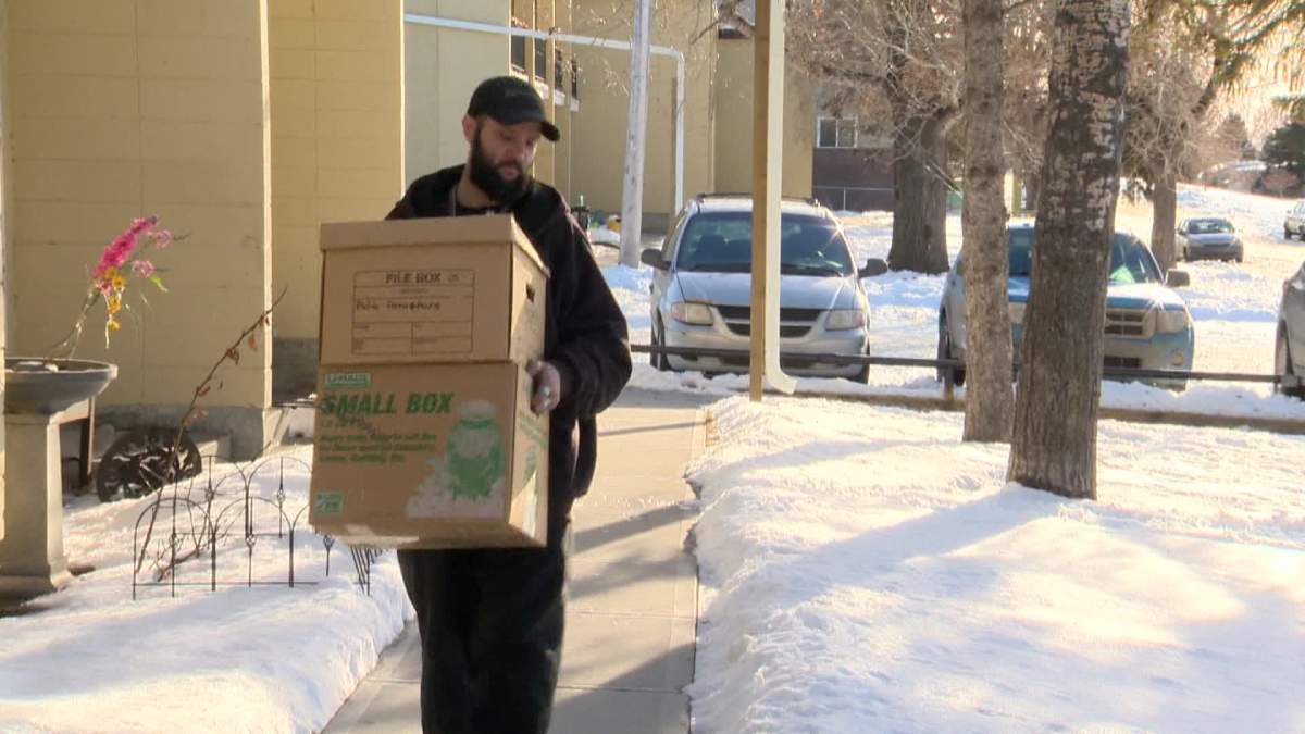 Welder Mike Paterson is moving back in with his parents after getting a layoff notice from the oilfield fabrication company where he works.