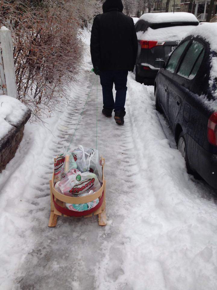 Grocery shopping Montreal style!!!