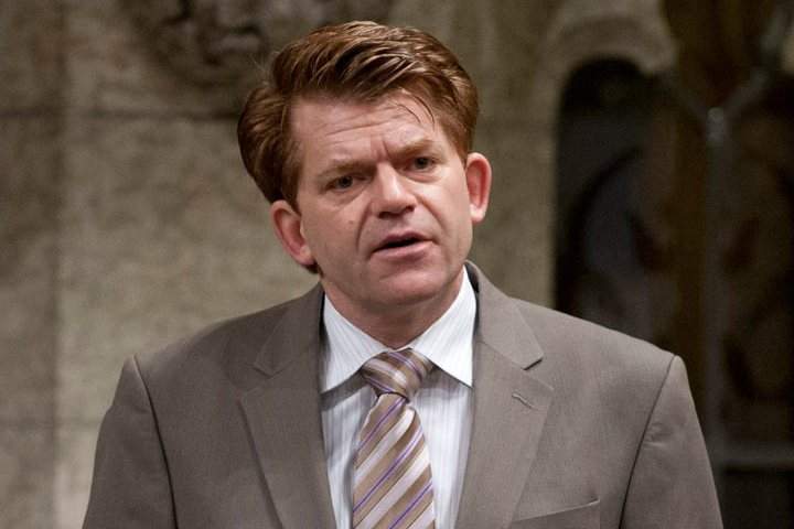 Former Conservative MP Brian Jean rises during question period in the House of Commons Friday December 9.