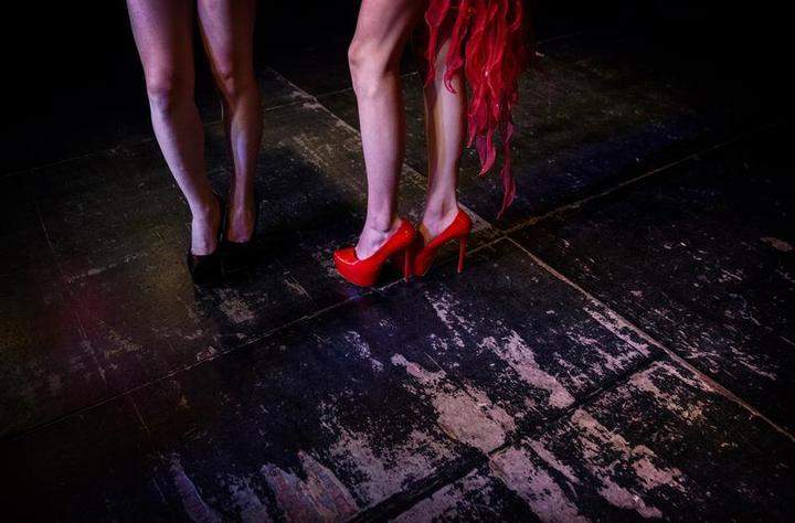 Men in heels