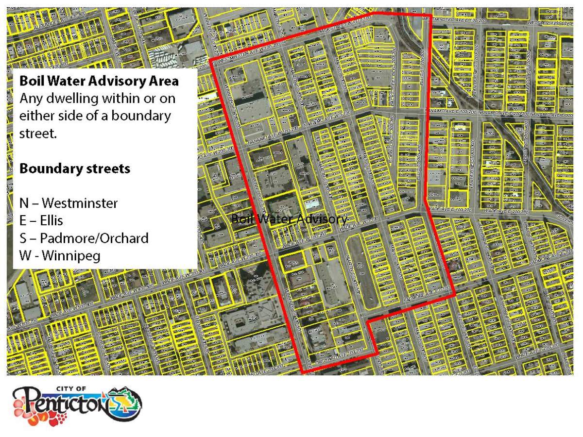 UPDATE: Penticton water main fixed but boil water advisory still in effect - image