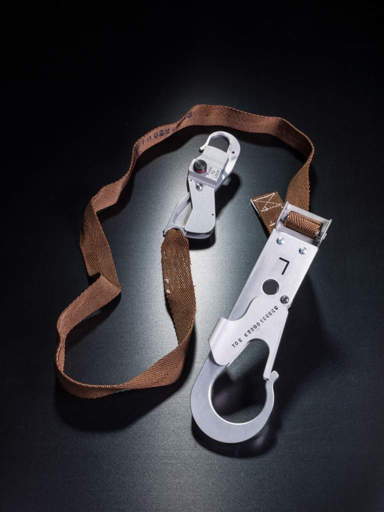 Apollo 11 Waist Tether used by Neil Armstrong to suspend his legs as he attempted to get comfortable during the rest period inside the Lunar Module.