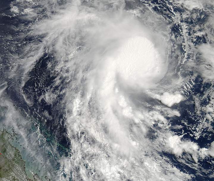 Tropical Cyclone Marcia threatens Queensland, Australia
