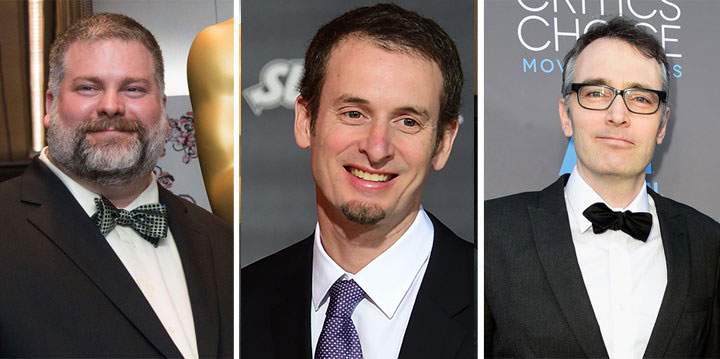Dean DeBlois, Chris Williams and Graham Annable.