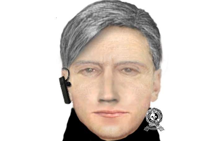 Chateauguay police have released a composite photo of a man who may have approached schoolchildren in the area.