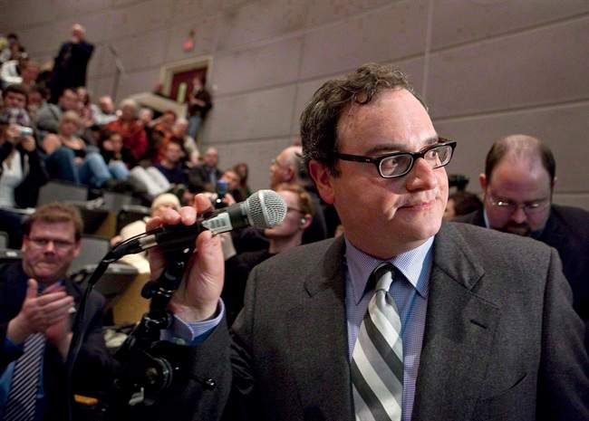 Ezra Levant is shown at the University of Ottawa in Ottawa on Tuesday, March 23, 2010.