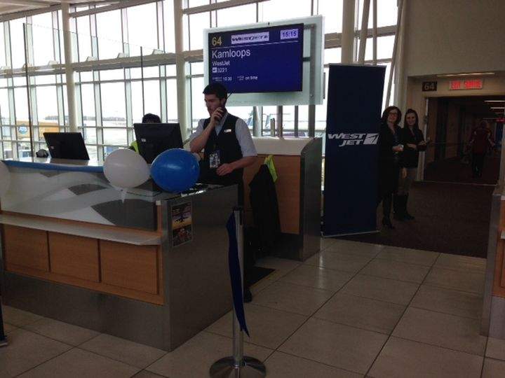 Edmonton kamloops EIA WestJet