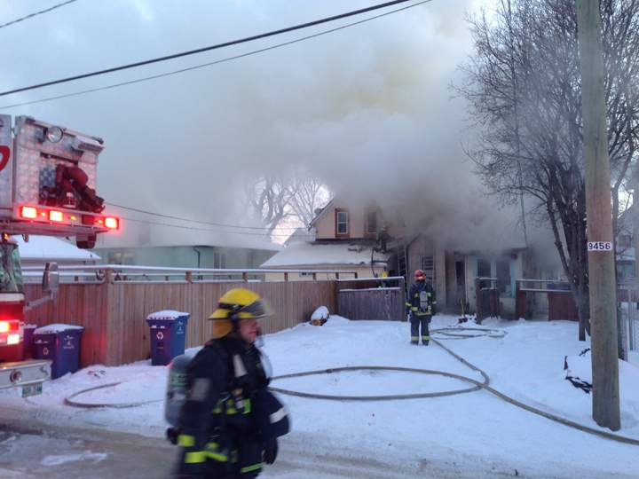 Fire Elgin Avenue Winnipeg