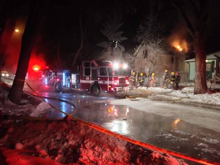 Fire Elgin Avenue Winnipeg