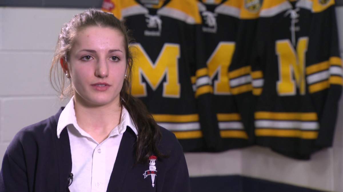 Christian Higham of St. Mary's Academy will be part of team representing Manitoba at the 2015 Canada Winter Games.