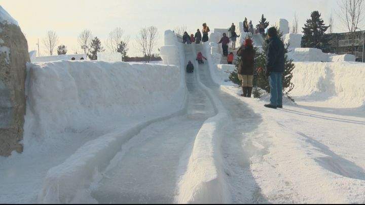 Ice on Whyte Old Strathcona Edmonton
